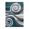 Flash Furniture Turquoise 8' x 10' Modern Swirl Pattern Area Rug OKR-RG1103-810-TQ-GG - alternate 5